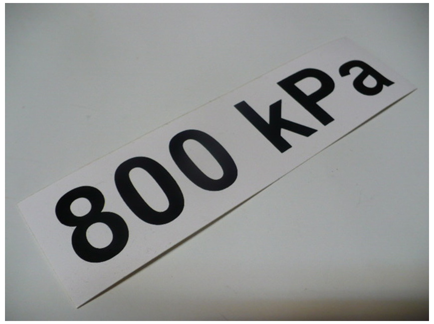 TLAKY 800 kPa