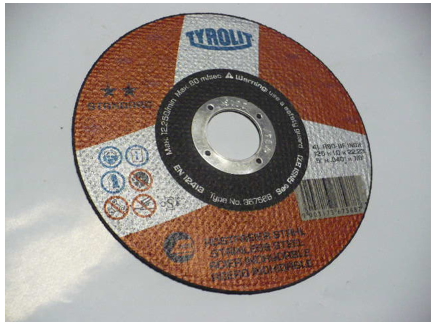 Kotuc rezny 125*1.0*22.2 ocel BASIC