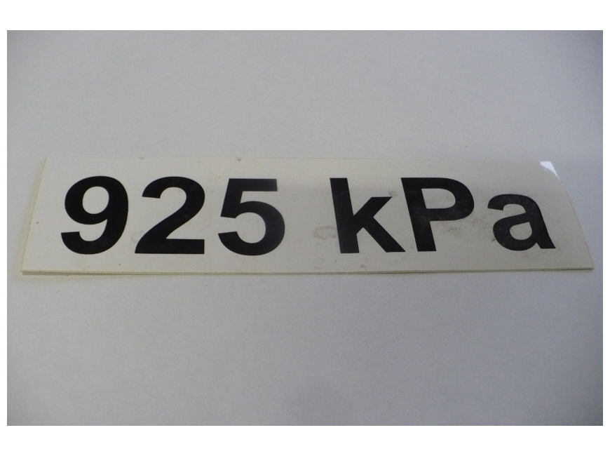 TLAKY 925 kPa